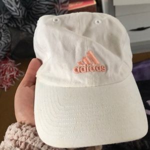 White adidas hat